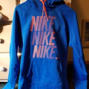 Blue Nike Therma-Fit Sweatshirt